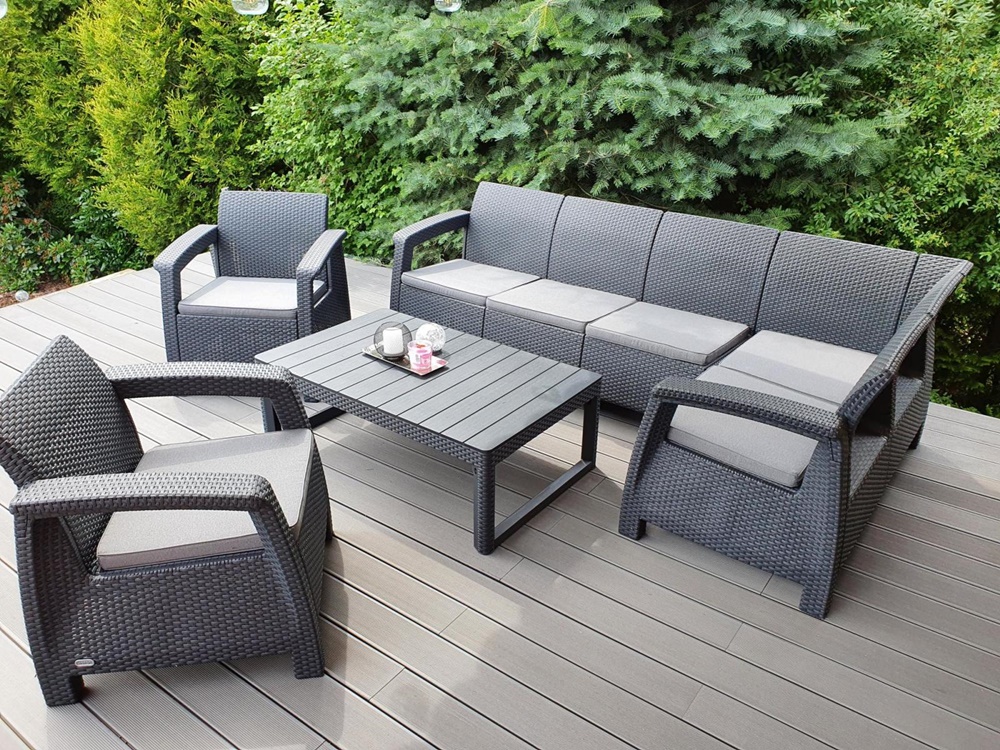 Mobilier de grădină din plastic Rellme