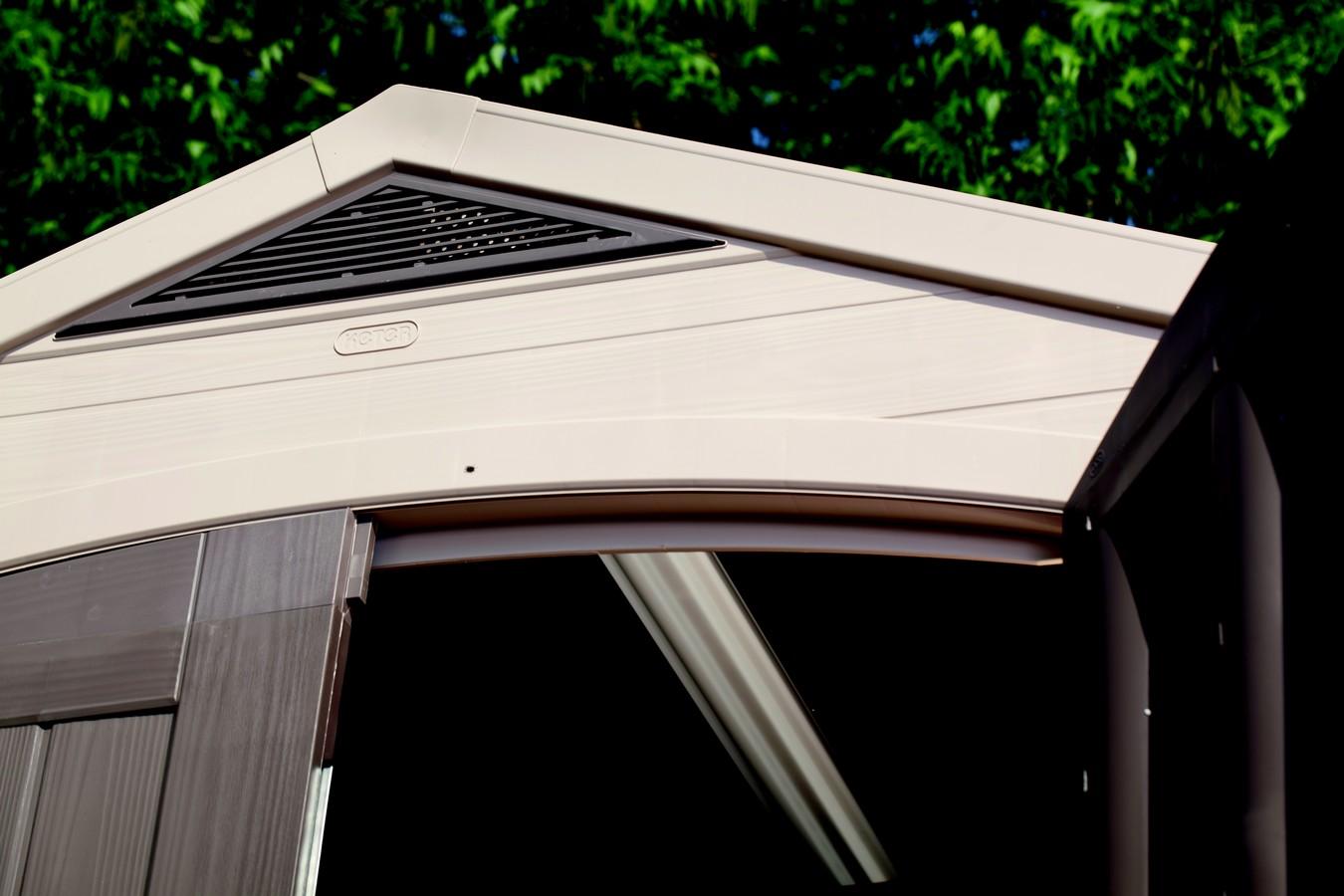 Căsuța de unelte Factor 8x6 cu acoperiș înclinat