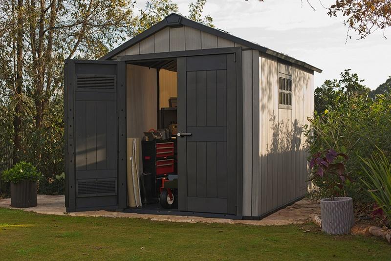 Keter Oakland 759 căsuță de grădină pentru unelte (6,5m2)