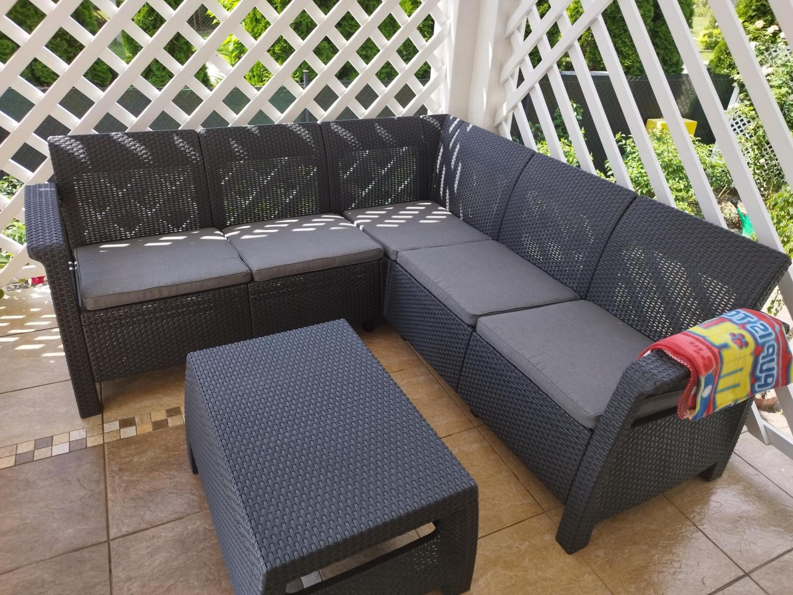 Corfu Relax colțar de grădină culoarea grafit