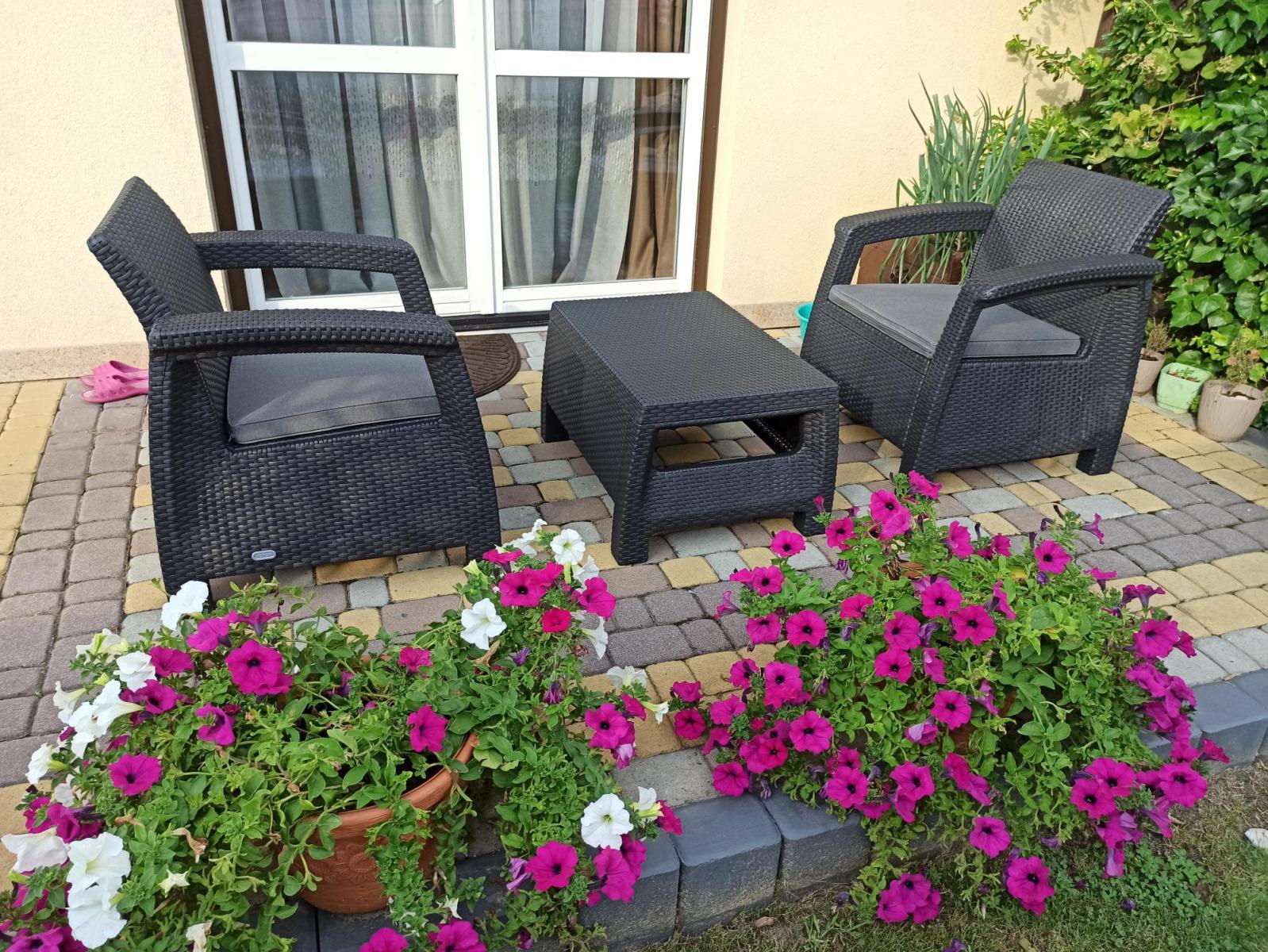 Corfu Weekend Curver mobilier culoarea grafit