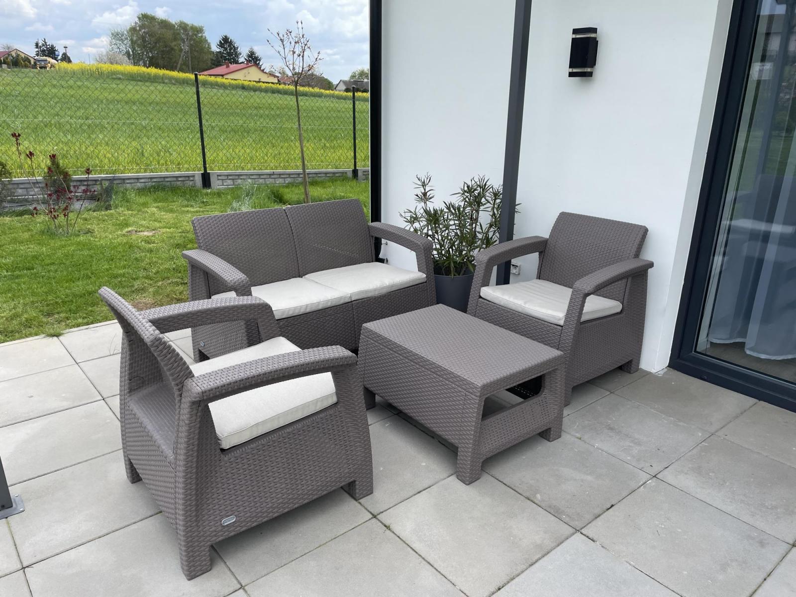 Corfu Set de Keter Cappuccino