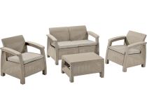 Corfu Set de Keter Cappuccino