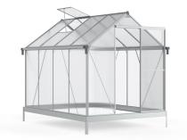 Sera din policarbonat 250x190 cm pe cadru de aluminiu