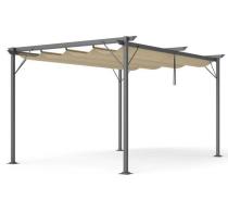 Pergola de grădină independentă Niro 3x4 - Crem