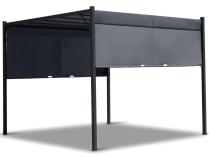 Pergolă grădină Horn 4 x 4m Gri