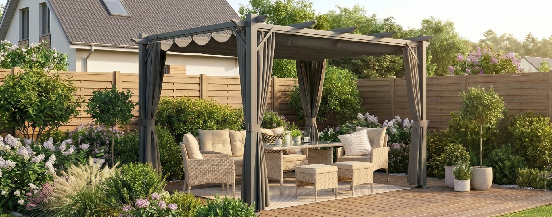 Kolekcja pergoli Hiro
