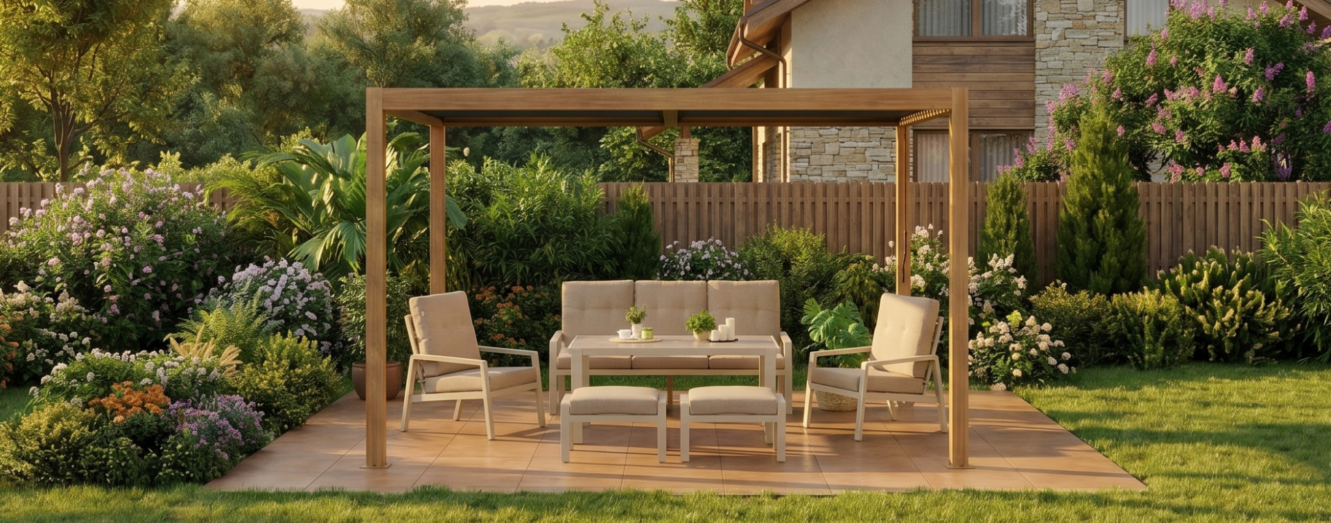 Kolekcja pergoli Lufel