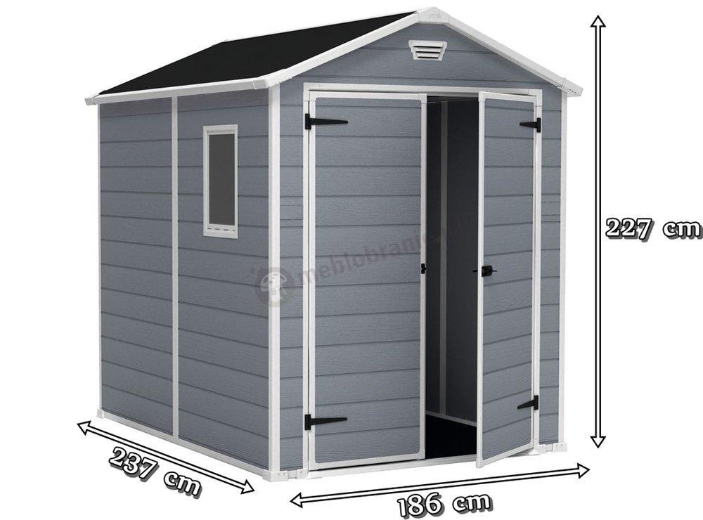 Keter Manor 6x8 wymiary